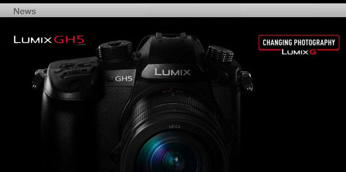 Presentazione nuova fotocamera Panasonic Lumix GH5 a Bologna il 14 marzo