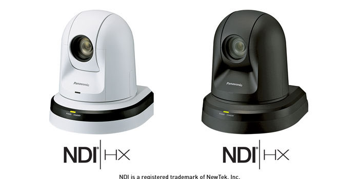 Panasonic: il supporto NDI integrato nelle telecamere professionali PTZ