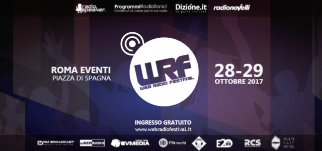 Il Web Radio Festival per la quarta edizione si fa in due