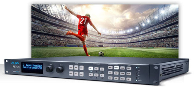 AJA: conversioni Real Time HDR/WCG con Colorfront Engine Video Processing