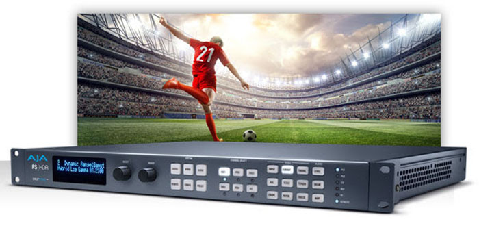 AJA: conversioni Real Time HDR/WCG con Colorfront Engine Video Processing