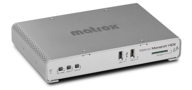 Lo streaming broadcast di Matrox