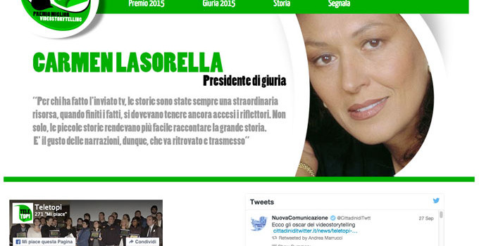 Al via TELETOPI 2015, gli oscar del videostorytelling
