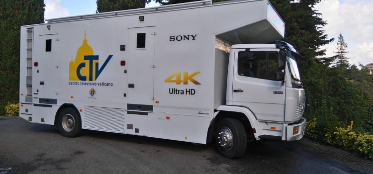 L’apertura della Porta Santa per il giubileo straordinario sarà ripresa con tecnologia Sony 4K Ultra HD e HDR