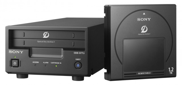 Sony per l’archiviazione