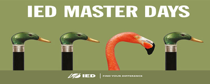 Master Day dello IED Milano il 14 febbraio