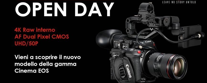 Tre appuntamenti per scoprire la nuova Canon EOS C200