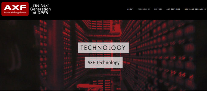 La ISO / IEC Ratifica lo standard SMPTE® Archive eXchange Format (AXF)