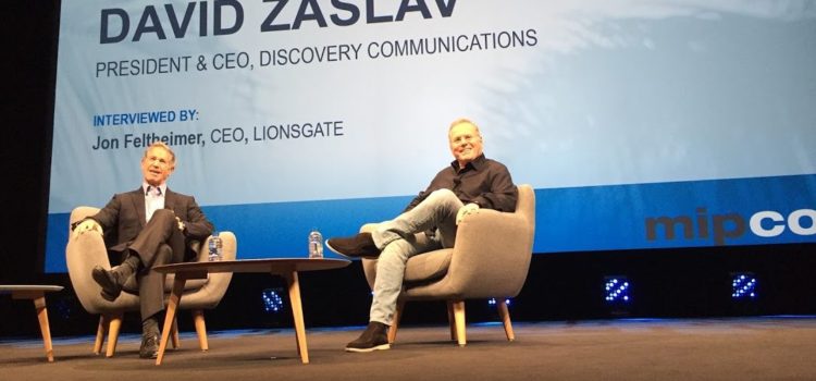 Al Mipcom di Cannes Davis Zaslav è la personalità TV del 2017