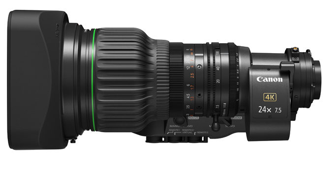 Solo ottiche 4k da Canon