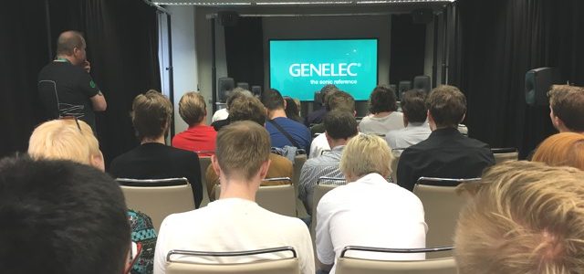 Genelec ad AES Milano 2018