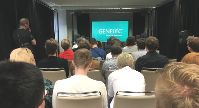 Genelec ad AES Milano 2018