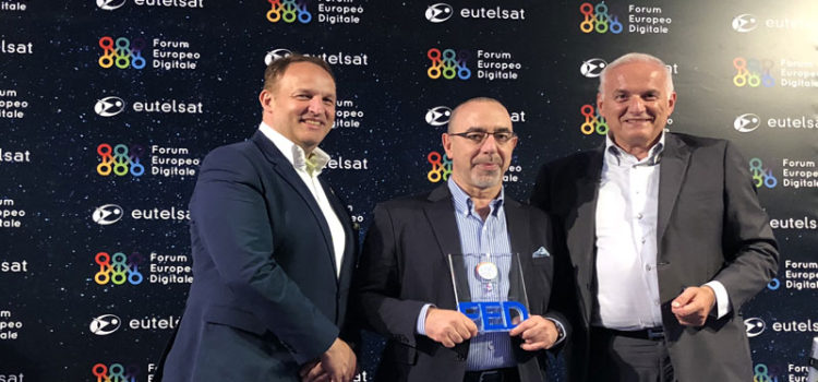 Forum Europeo Digitale Awards 2018: Sat.tv di Eutelsat vince nella categoria Hybrid come applicazione ‘most-friendly’