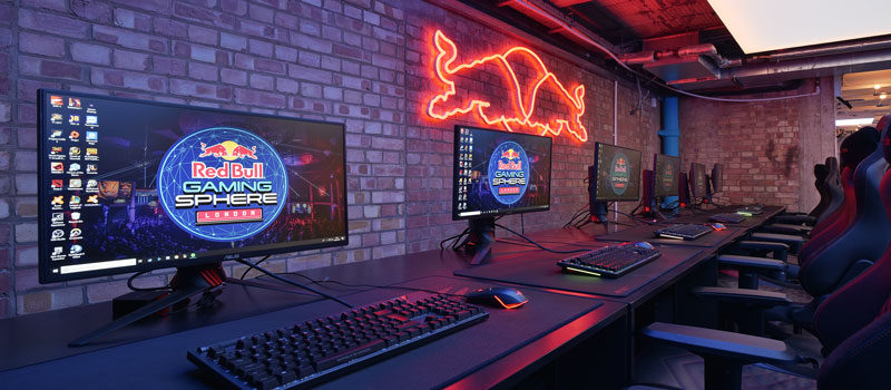 Atem 4 M/E Broadcast Studio 4k e Declink 8k al centro della Red Bull Gaming Sphere