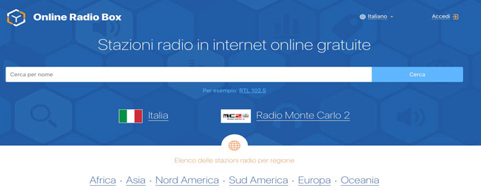 Le radio del mondo a portata di click