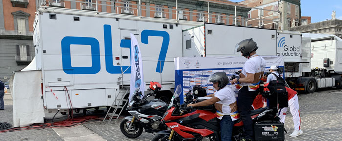 Il Gruppo Euro Media per “XXX Summer Universiade”