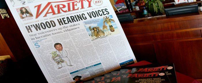 Al via Variety Italia, la bibbia del cinema