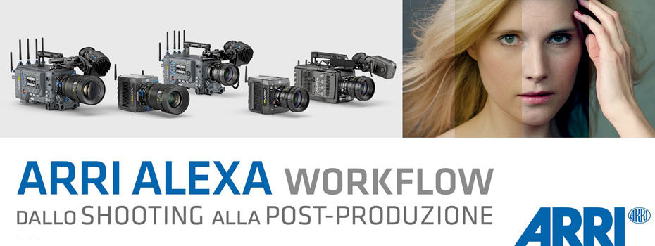 Workshop dedicato al flusso di lavoro con le camere ARRI ALEXA