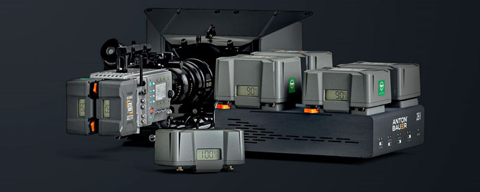 Anton/Bauer lancia la serie Dionic 26V per luci e camere cinema