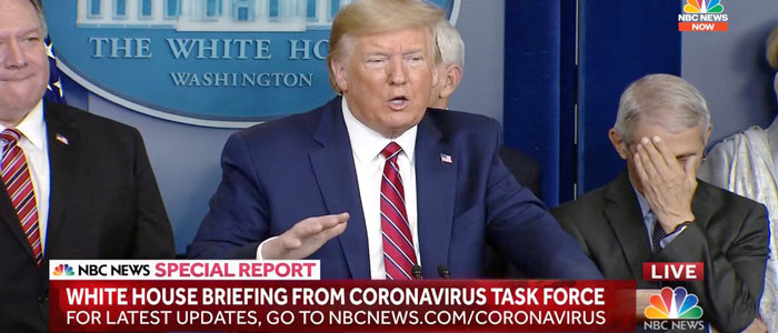 Le Tv americane: stop a dirette di Trump