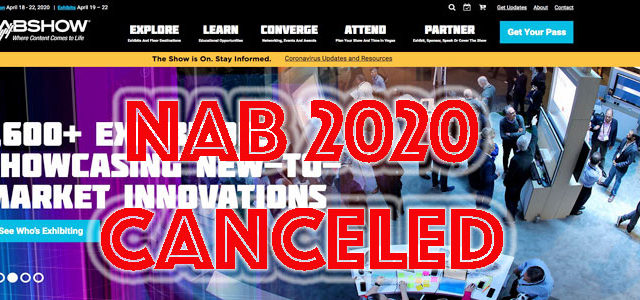 FLASH::: Il NAB di Las Vegas di aprile ANNULLATO, forse in autunno