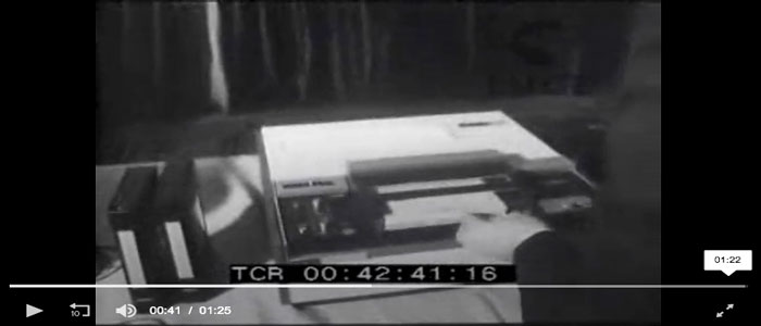 Memories: la prima videocassetta in Italia, correva l’anno 1970