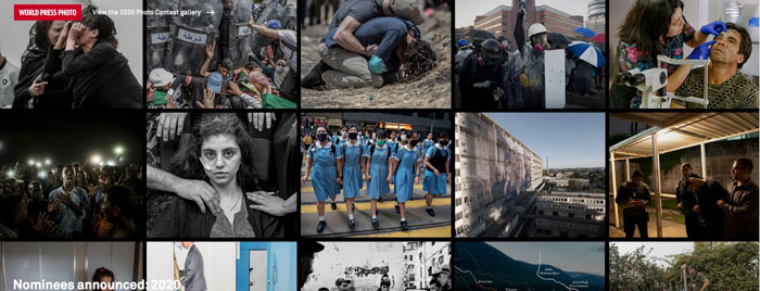 I finalisti del World Press Photo 2020