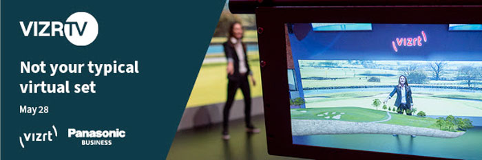 VIZRT – Not your typical virtual set