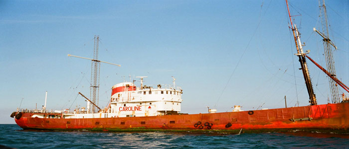 Radio Caroline in diretta dal Ticino