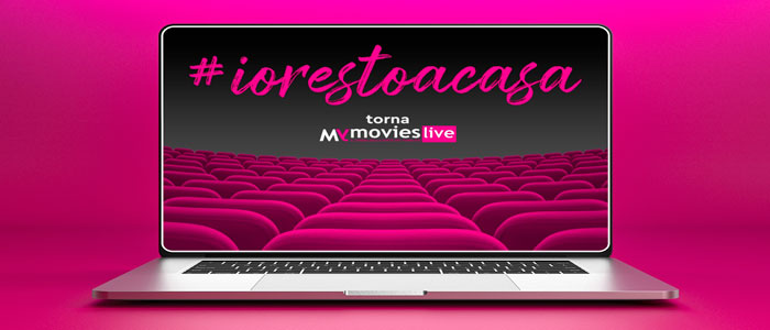 Le sale cinematografiche virtuali di #iorestoinsala