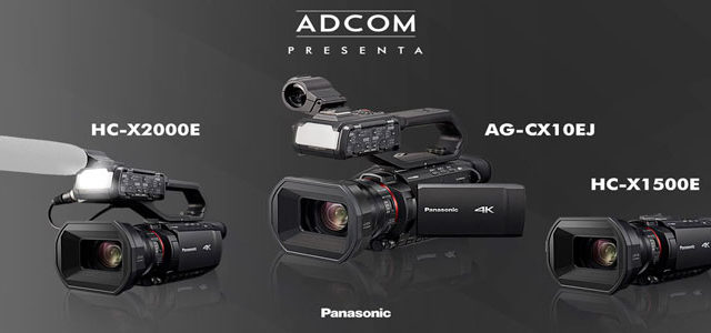 Le camere professionali Panasonic in diretta il 18 giugno da Adcom