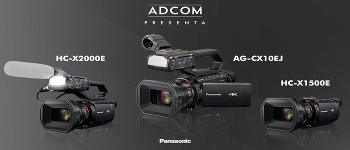 Le camere professionali Panasonic in diretta il 18 giugno da Adcom